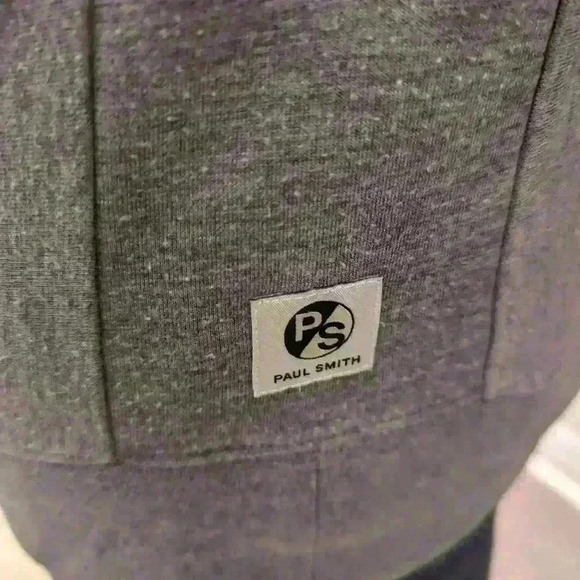 Men's Grey Paul Smith Jersey Sweatshirt -  size Large - Picture 3 of 6